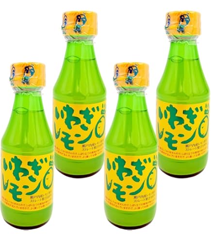 Amazon.co.jp: いわぎレモン 4本（レモン果汁 防腐剤・ワックスなし